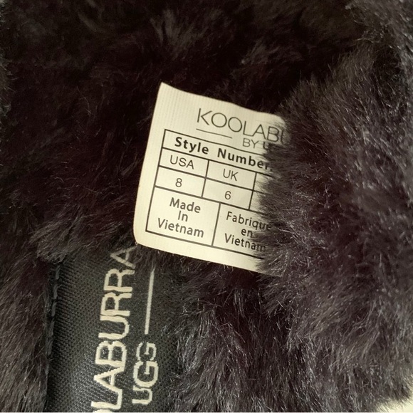 Koolaburra Womens Fuzz-On Faux Fur Slippers Platform Sandals Shoes US 8 M. - Picture 7 of 10